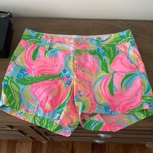 Lilly Pulitzer Callahan shorts size 6